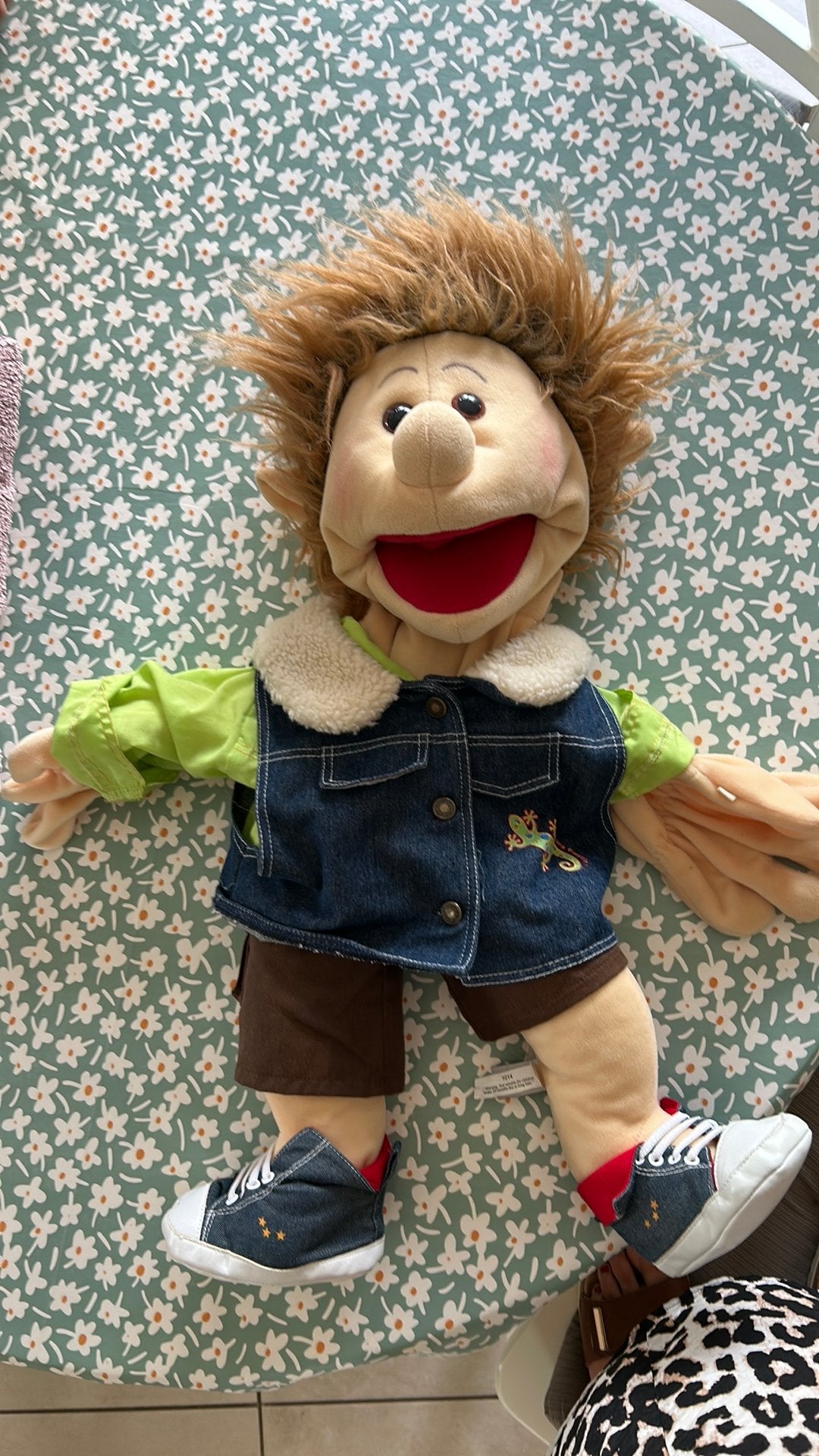 Handpop living puppets Gerrit, Verzamelen, Poppen, Ophalen, Gebruikt