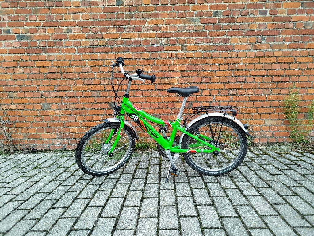 PUKY Crusader 20 Alu groen - 3 versnellingen, in nette staat, Vélos & Vélomoteurs, Frein sur jante, Utilisé, Frein à main, Puky