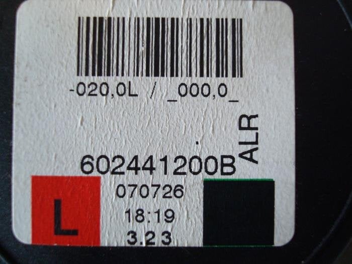 Ceinture de sécurité arrière gauche d'un Mitsubishi Colt, -, 3 mois de garantie, Utilisé, Mitsubishi