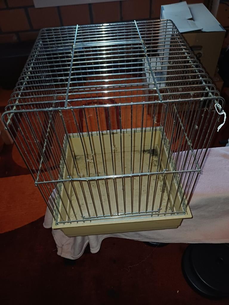 Vogelkooi voor parkiet, Dieren en Toebehoren, Ophalen, Gebruikt, Vogelkooi