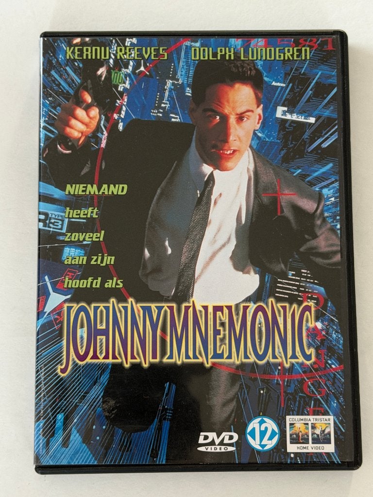 Johnny Mnemonic (DVD), Cd's en Dvd's, Nederlands, Actie, Ophalen of Verzenden, Vanaf 12 jaar