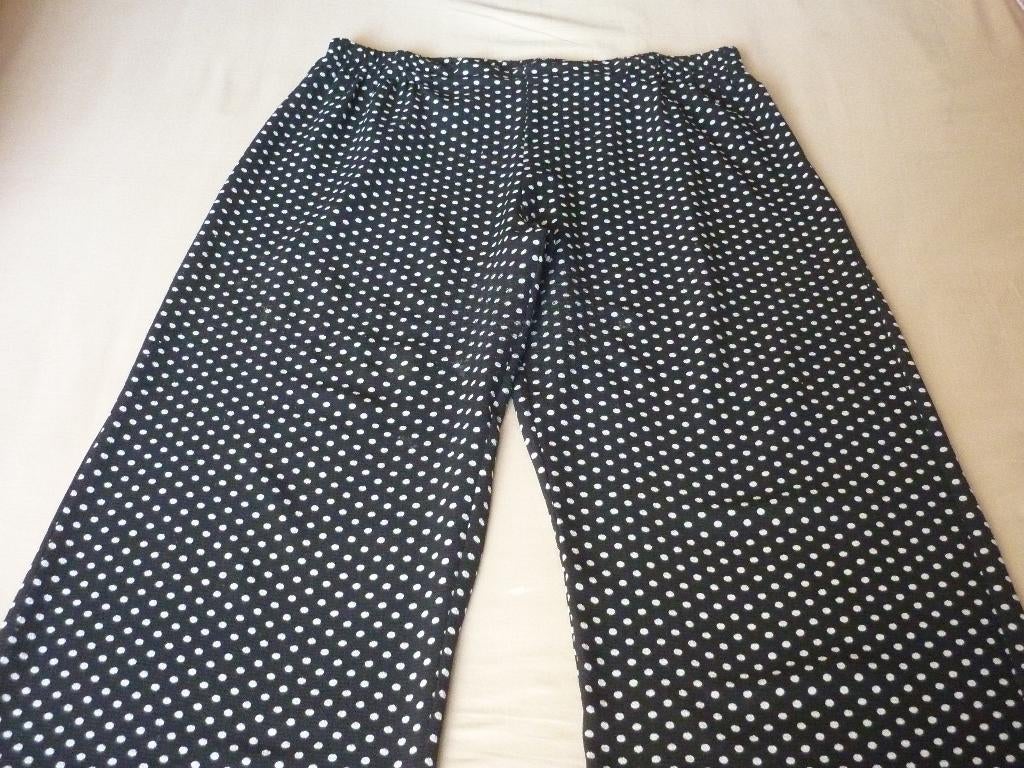 Wijde Los Vallende Broek Veritas, Veritas, Zwart, Maat 42/44 (L), Ophalen of Verzenden