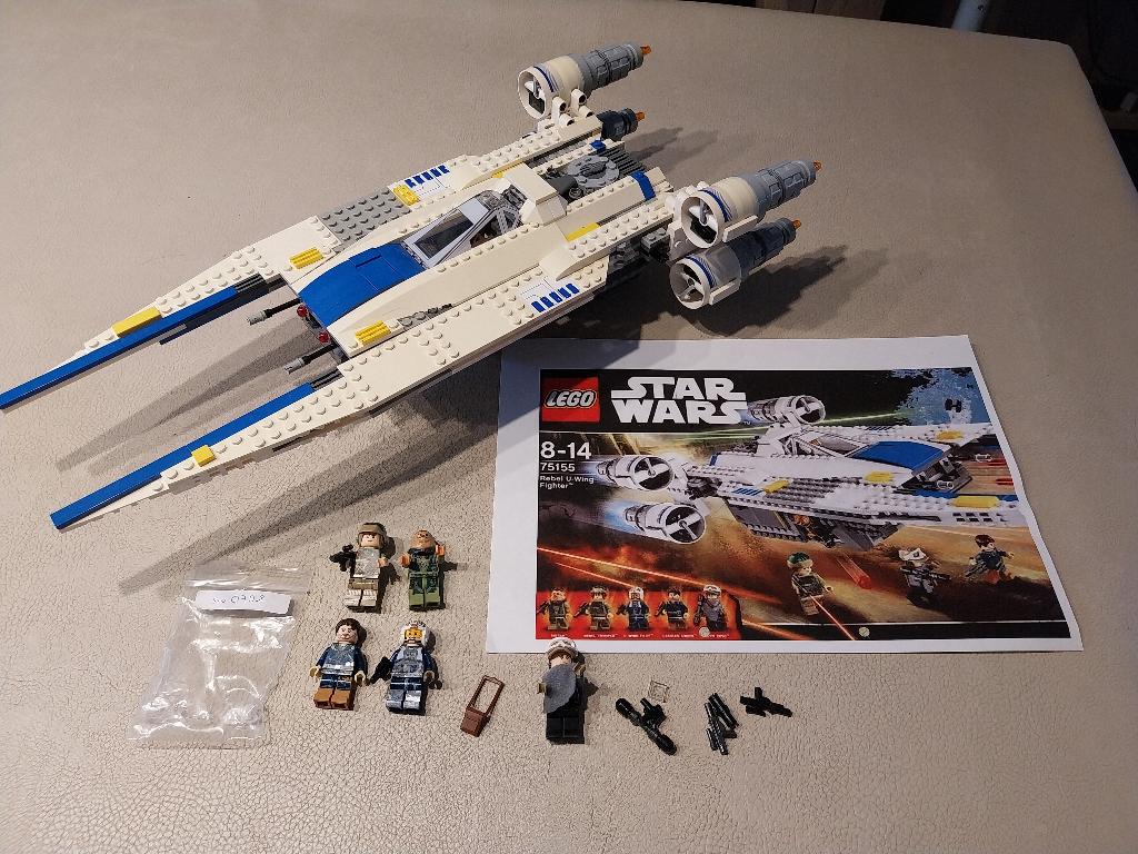 LEGO Star Wars 75155 Rogue One Rebel U-wing Fighter, Star Wars, Lego, Ophalen of Verzenden, Zo goed als nieuw