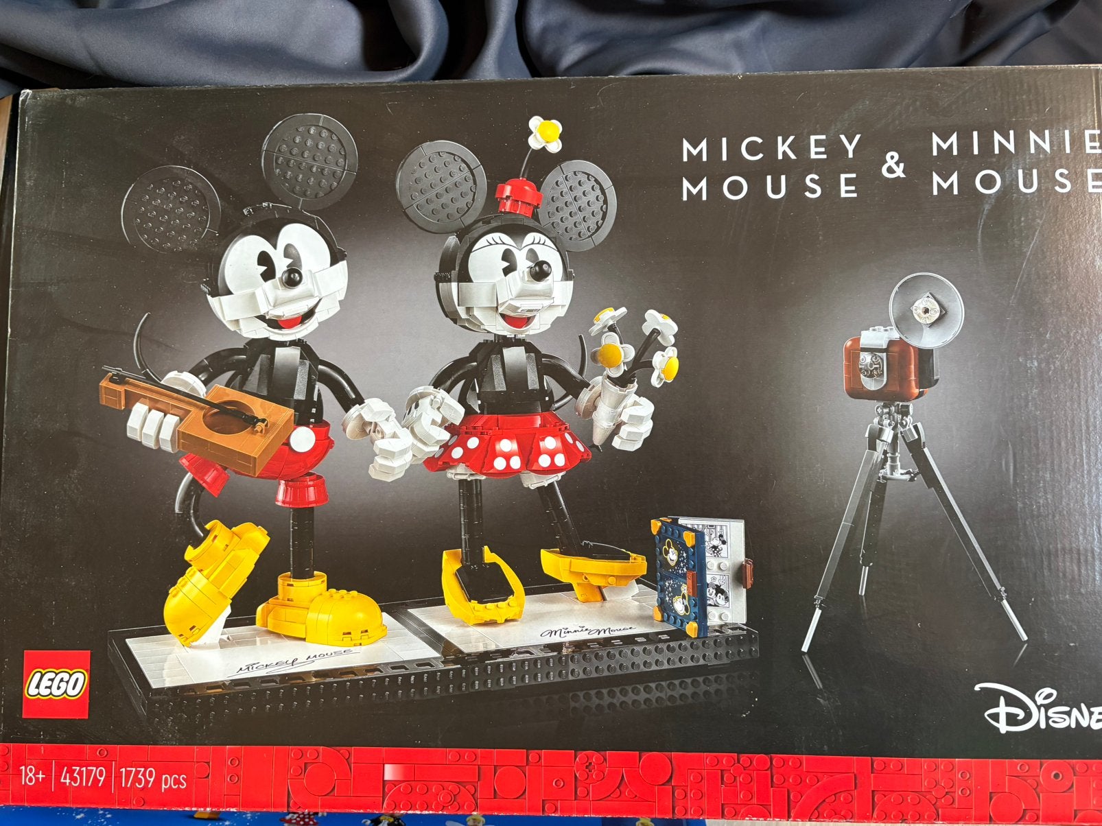 Mickey en minnie mousse lego, Ophalen, Zo goed als nieuw, Lego