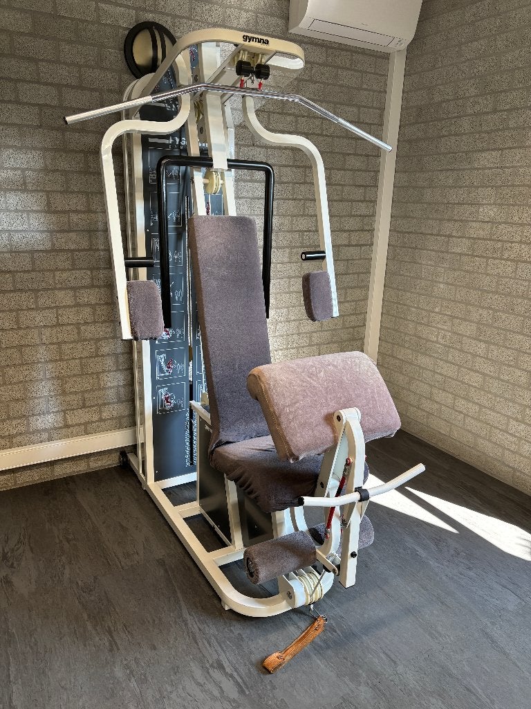 Gymna Fysiofit Compact Krachtstation, Centrale électrique, Enlèvement, Utilisé, Métal