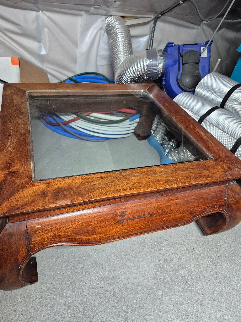 Salontafel, Ophalen, Gebruikt, 50 tot 100 cm, Vierkant
