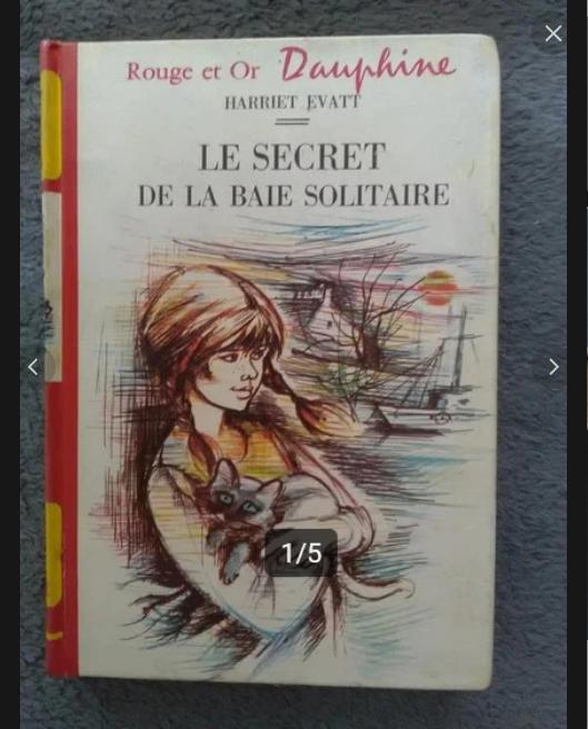 "Le secret de la baie solitaire" Harriet Évatt (1974), Harriet Évatt, Enlèvement ou Envoi, Fiction général, Utilisé