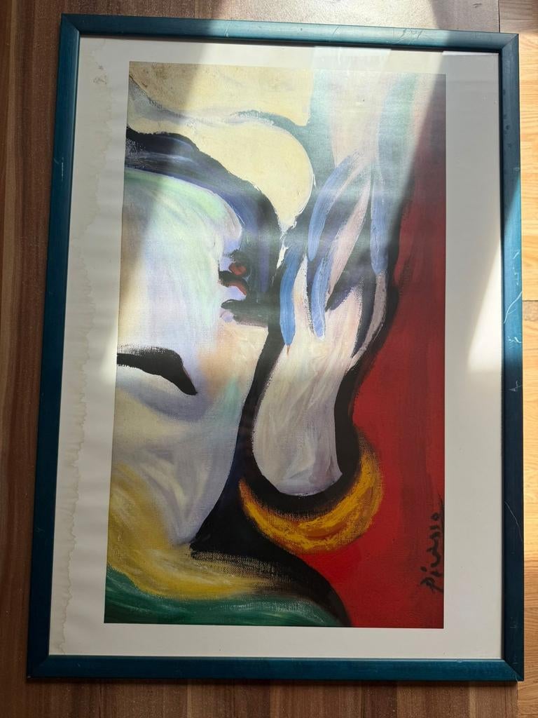 Foto kader Picasso, Antiek en Kunst, Ophalen