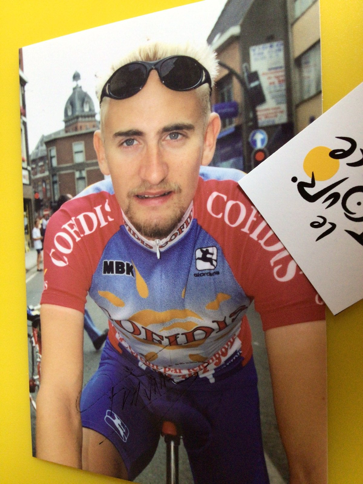 Wielerkaart 1999 team cofidis frank vandenbroucke signe, Envoi