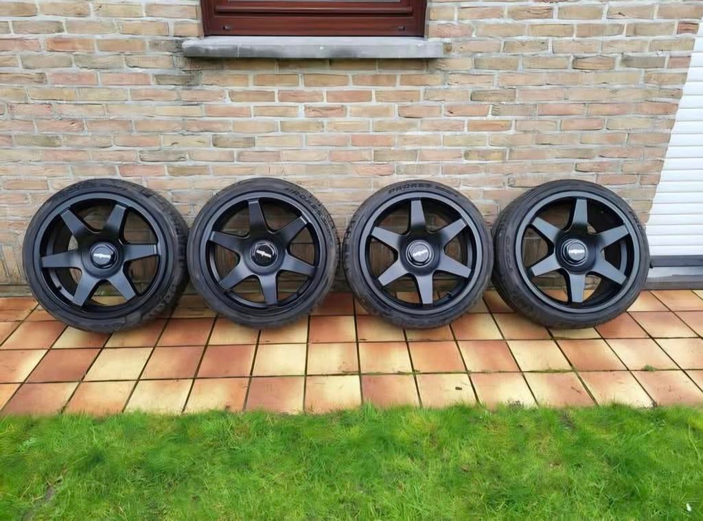 Rotifirm Six velgen zwart 18 inch niet gebruikt!, Ophalen, 18 inch, Banden en Velgen, Nieuw