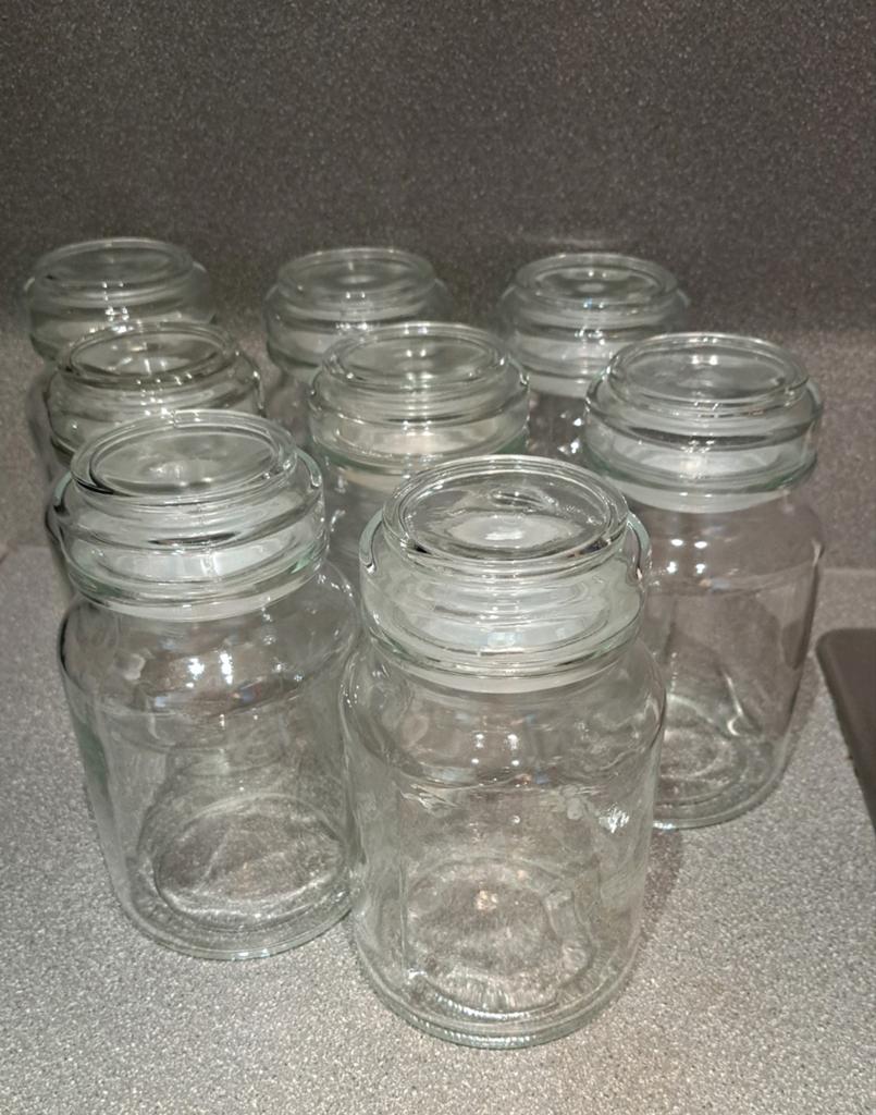 Plusieurs bocaux de conservation de 0,80l, Maison & Meubles, Comme neuf, Verre, Récipient(s)