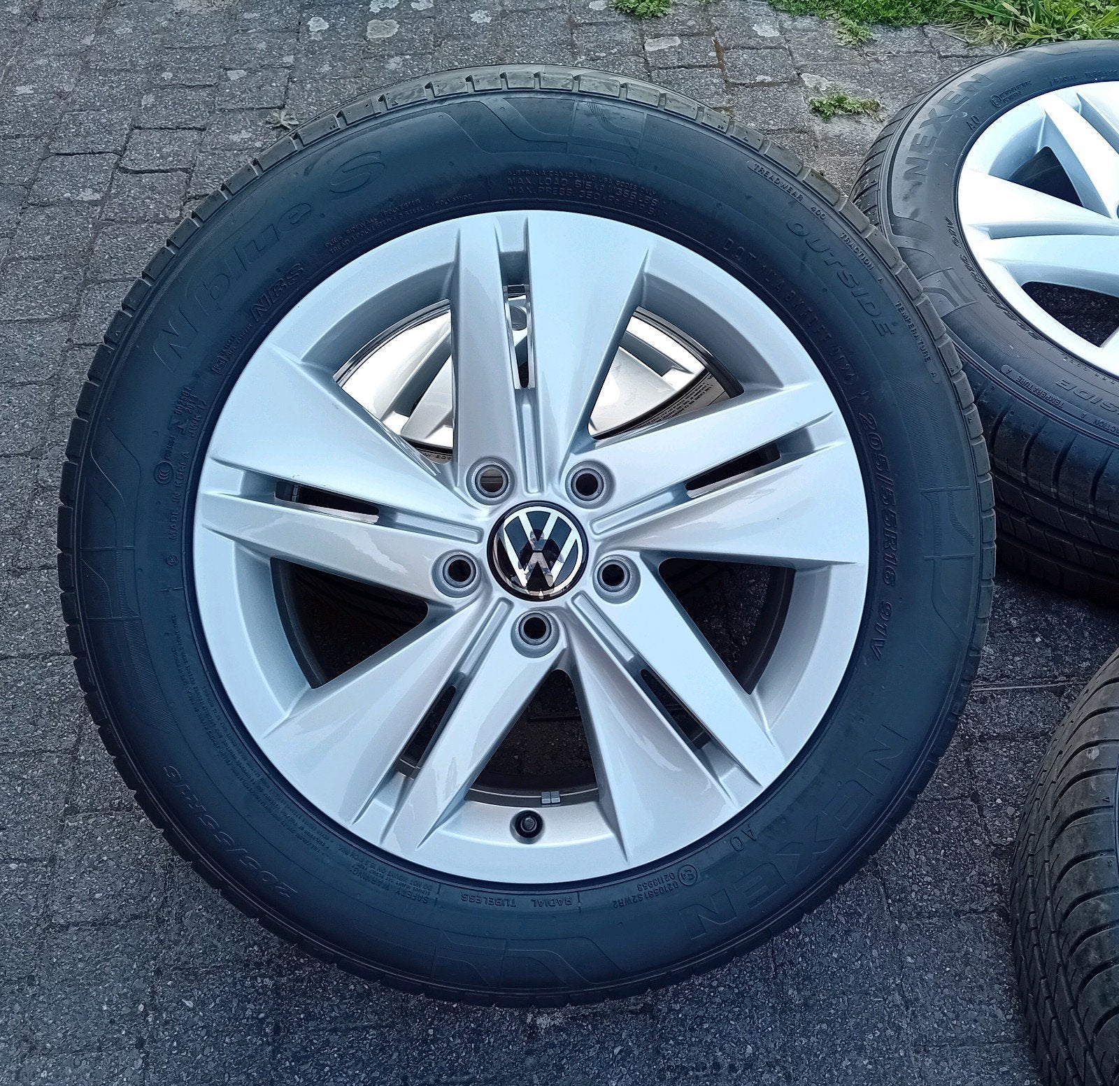 Zomerbanden velgen alu VW Golf 8 5x112 ET48 7mm NIEUW 🚖, Auto-onderdelen, Banden en Velgen, Ophalen, 16 inch, Banden en Velgen
