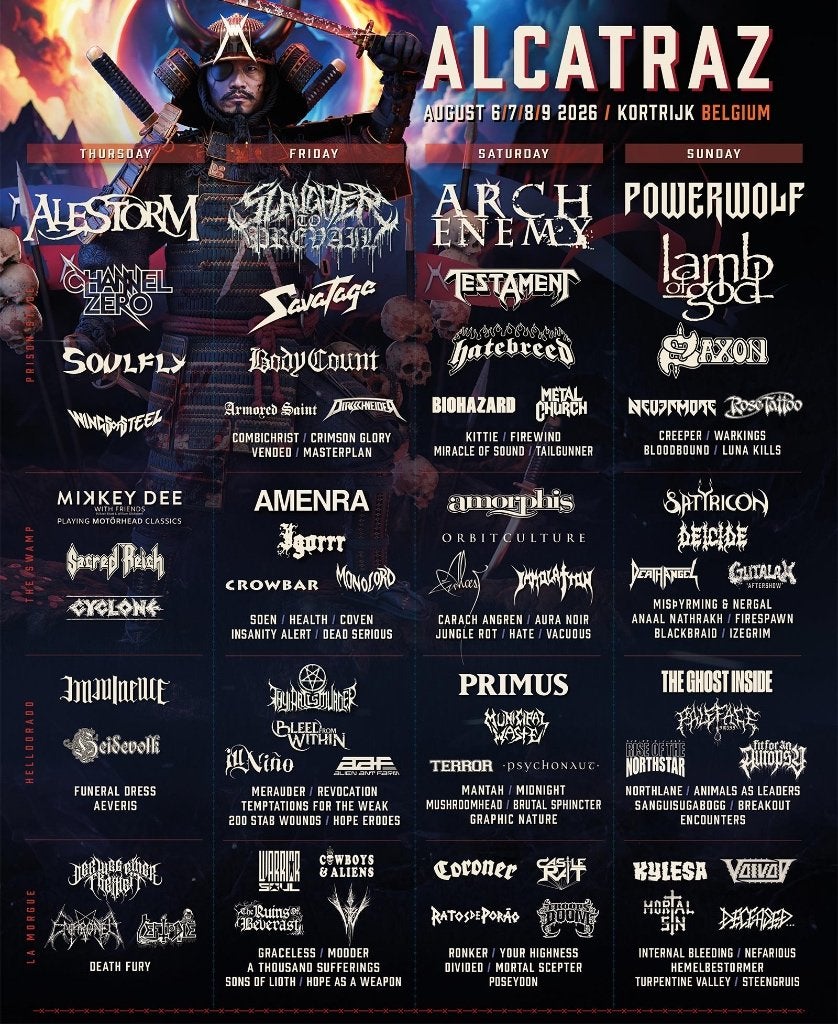 2x Alcatraz Festival VIP + Combi Tickets, Tickets & Billets, Trois personnes ou plus, Plusieurs jours