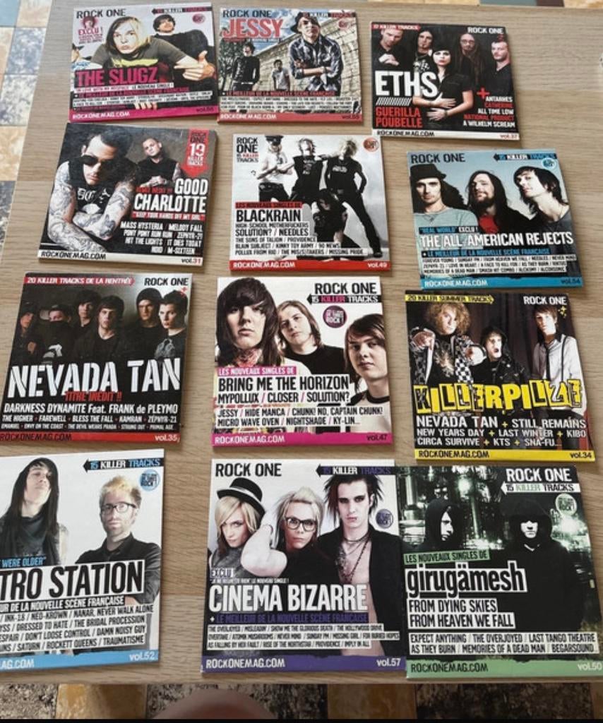 Lot de 21 CD Rock one, Enlèvement ou Envoi, Utilisé