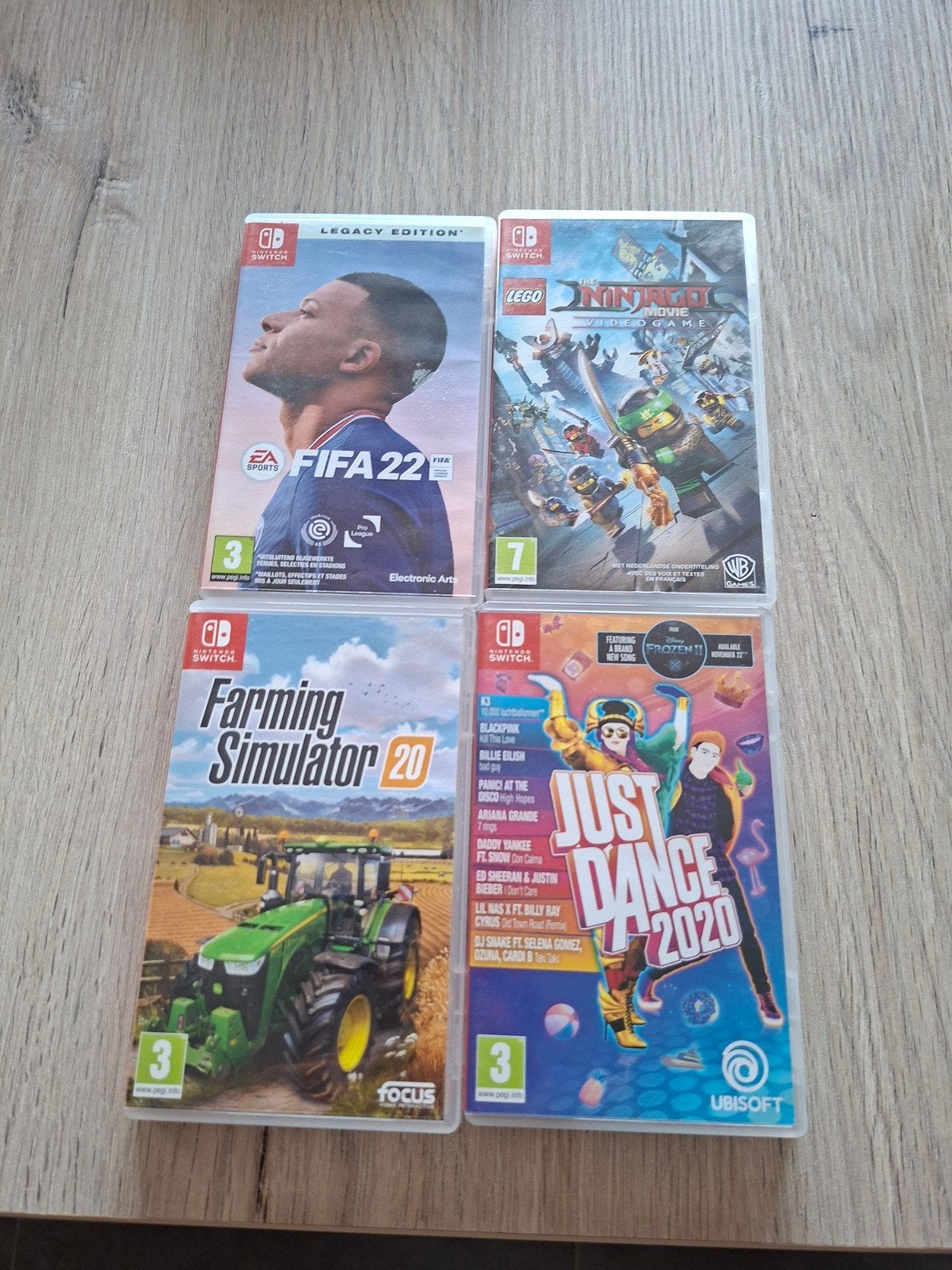 Nintendo switch spellen, Ophalen