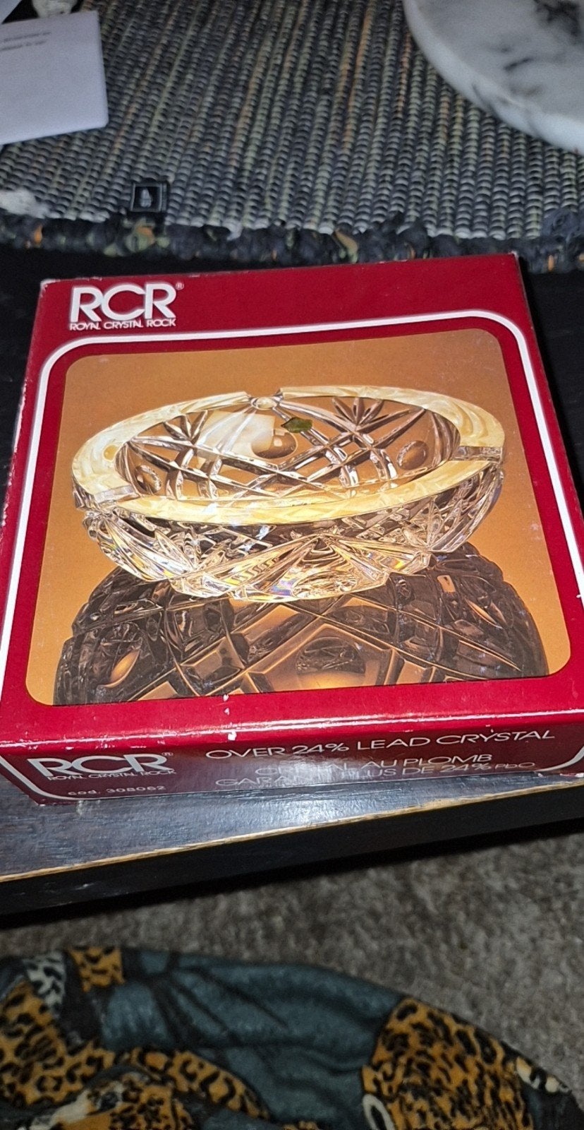 RCR Kristal asbak, Antiek en Kunst, Ophalen of Verzenden