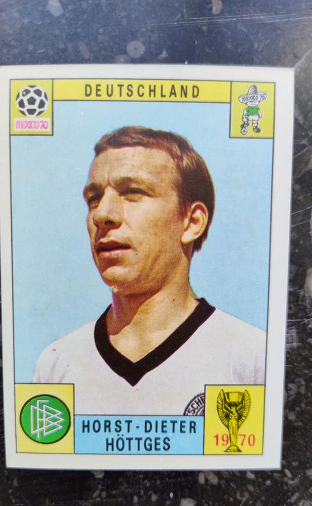 Panini WC Mexico '70: Horst-Dieter Hottges., Ophalen