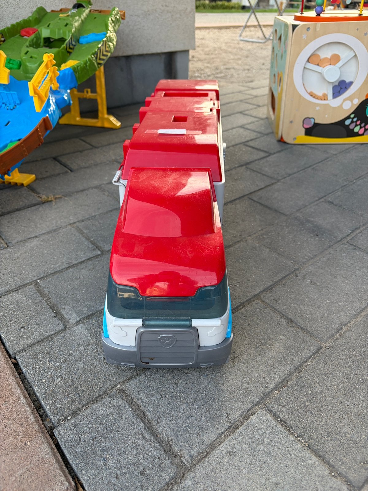 Paw patrol vrachtwagen, Ophalen, Gebruikt