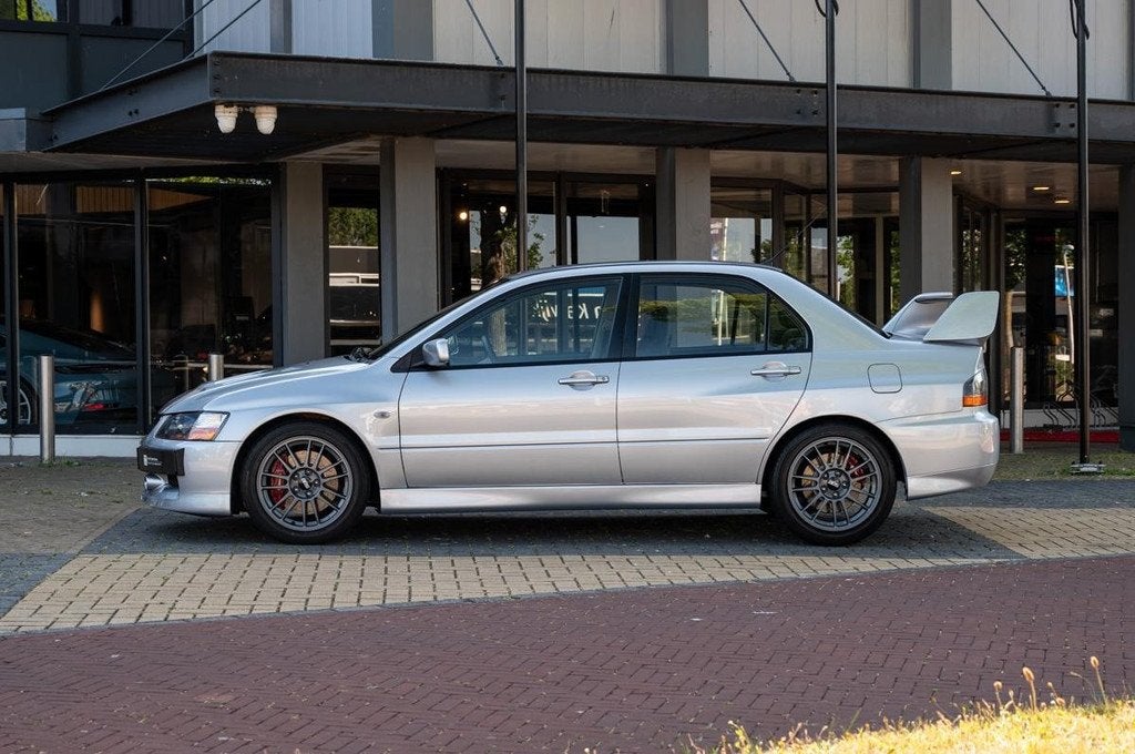 Mitsubishi Lancer Evolution IX MR (bj 2007), Auto's, Mitsubishi, 4 deurs, Zwart, 4 cilinders, Bedrijf