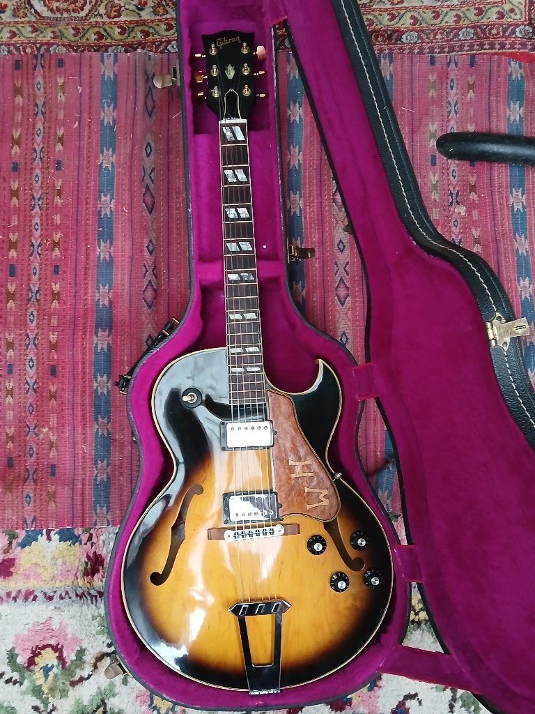 Gibson es175d 1975, Musique & Instruments, Instruments à corde | Guitares | Électriques, Utilisé, Hollow body, Gibson, Enlèvement