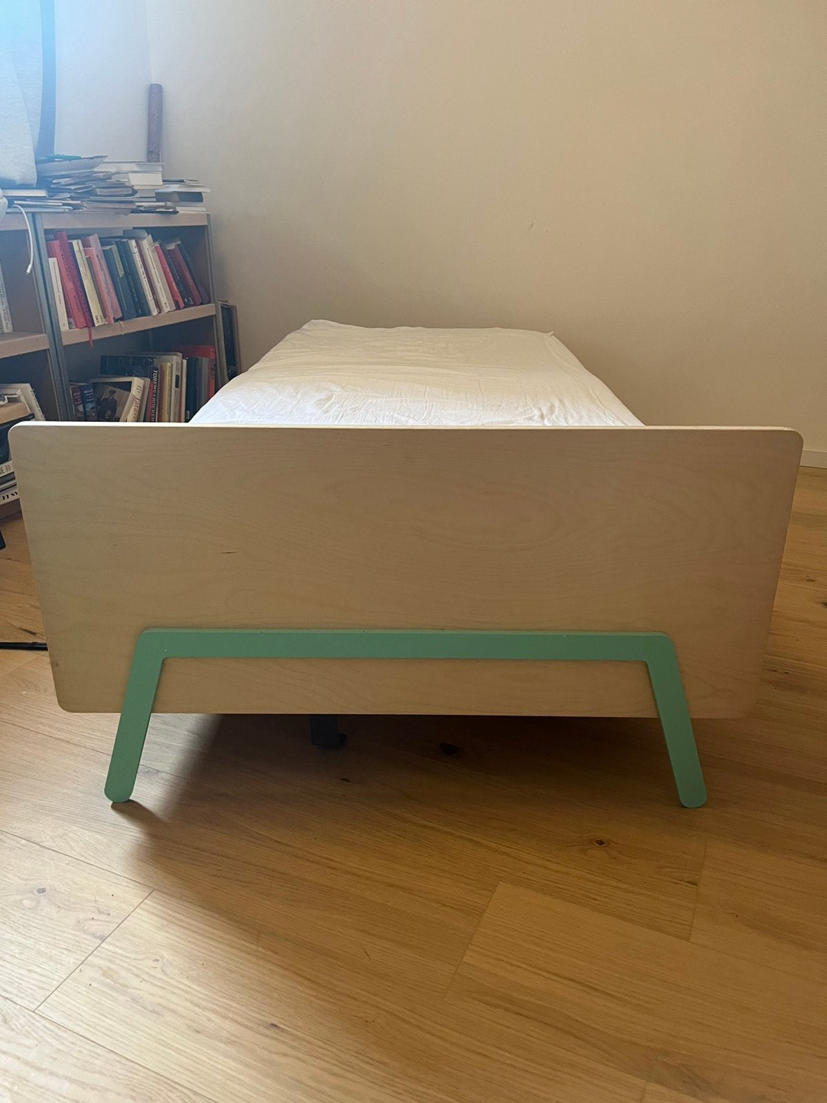 In2Wood Sweet Dreams designbed 90200 | Nieuwprijs €1.149, Ophalen, Zo goed als nieuw, Lattenbodem