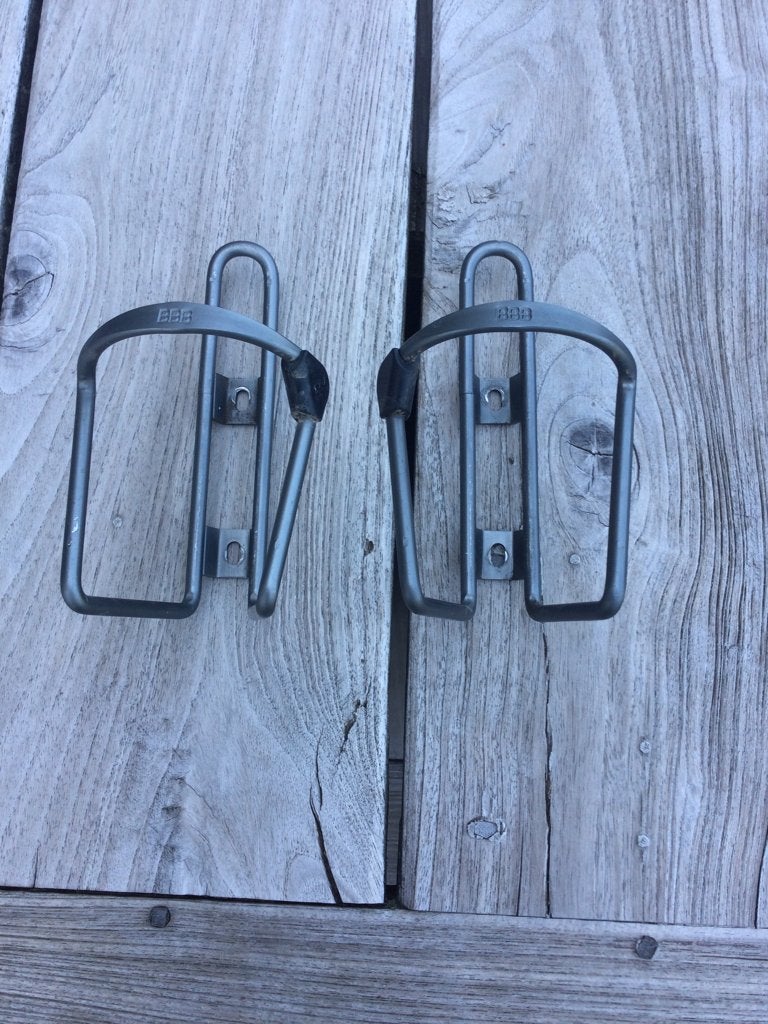Bidonhouder, Fietsen en Brommers, Ophalen, Zo goed als nieuw, Racefiets, Titanium