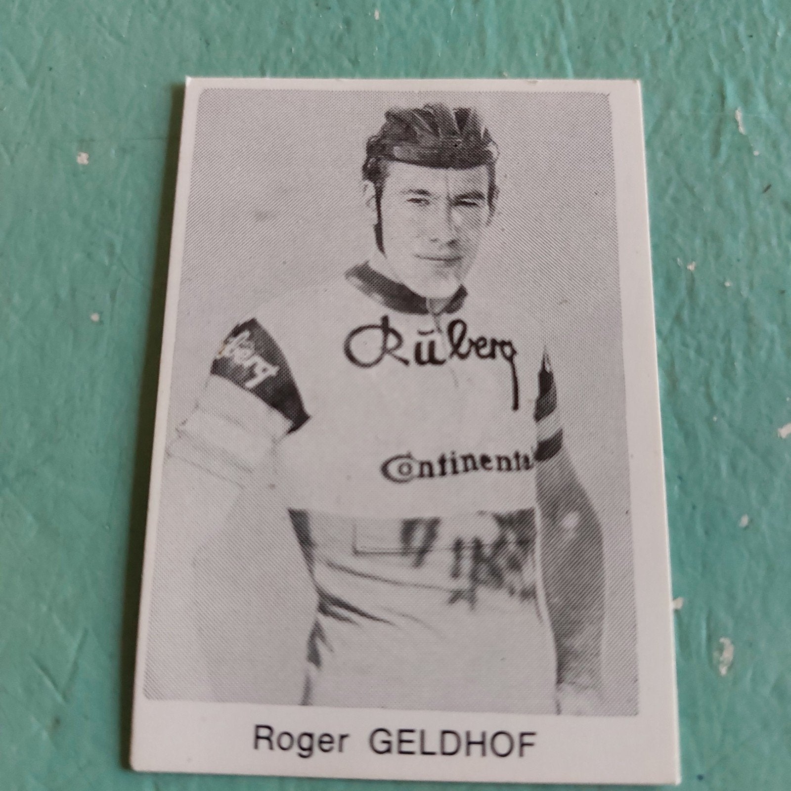 Prentje wielrenner Roger Geldhof, Verzenden