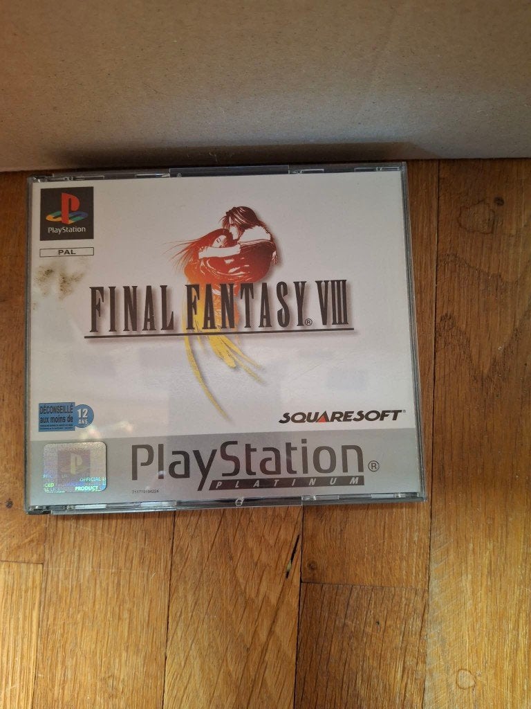 Jeu PS1 Final Fantasy VIII, Ophalen, 1 speler, Zo goed als nieuw, Role Playing Game (Rpg)