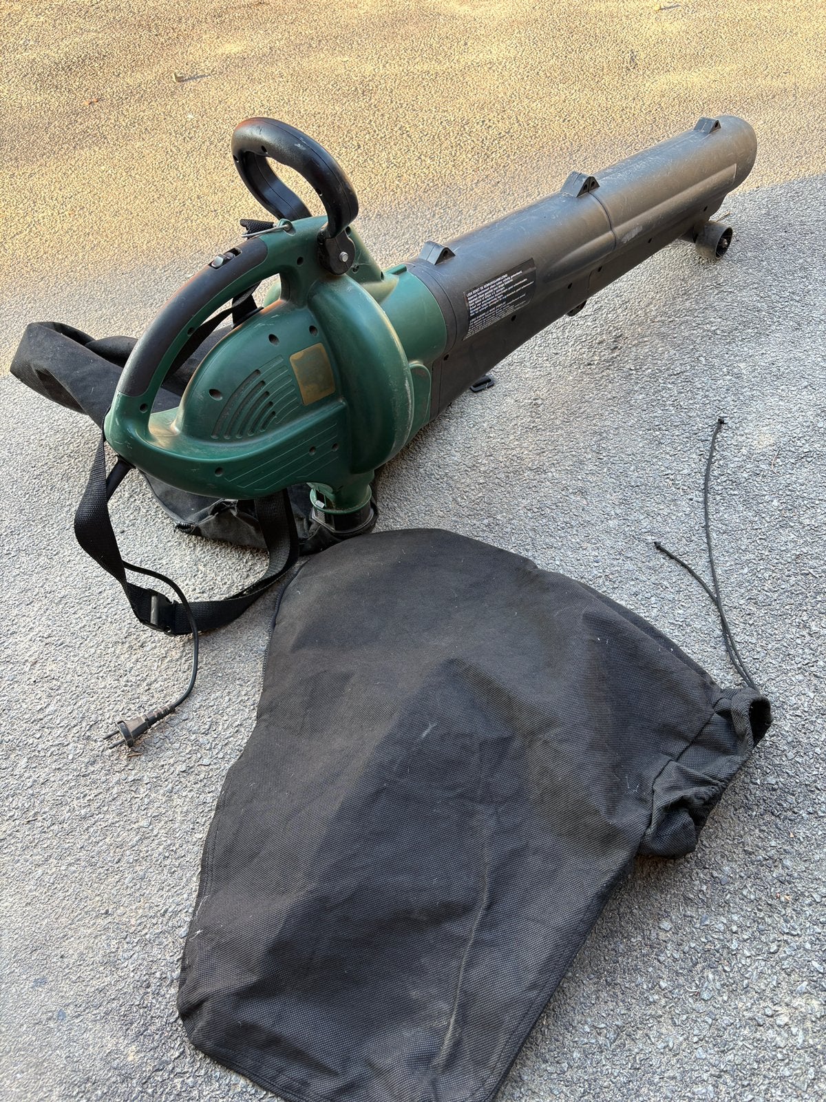 Souffleur aspirateur GreenWay très puissant, Jardin & Terrasse, Enlèvement, Comme neuf
