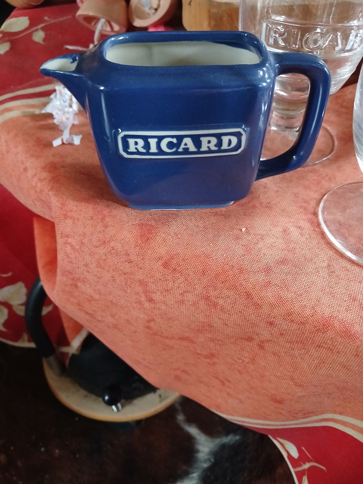 Cruche Ricard, Enlèvement