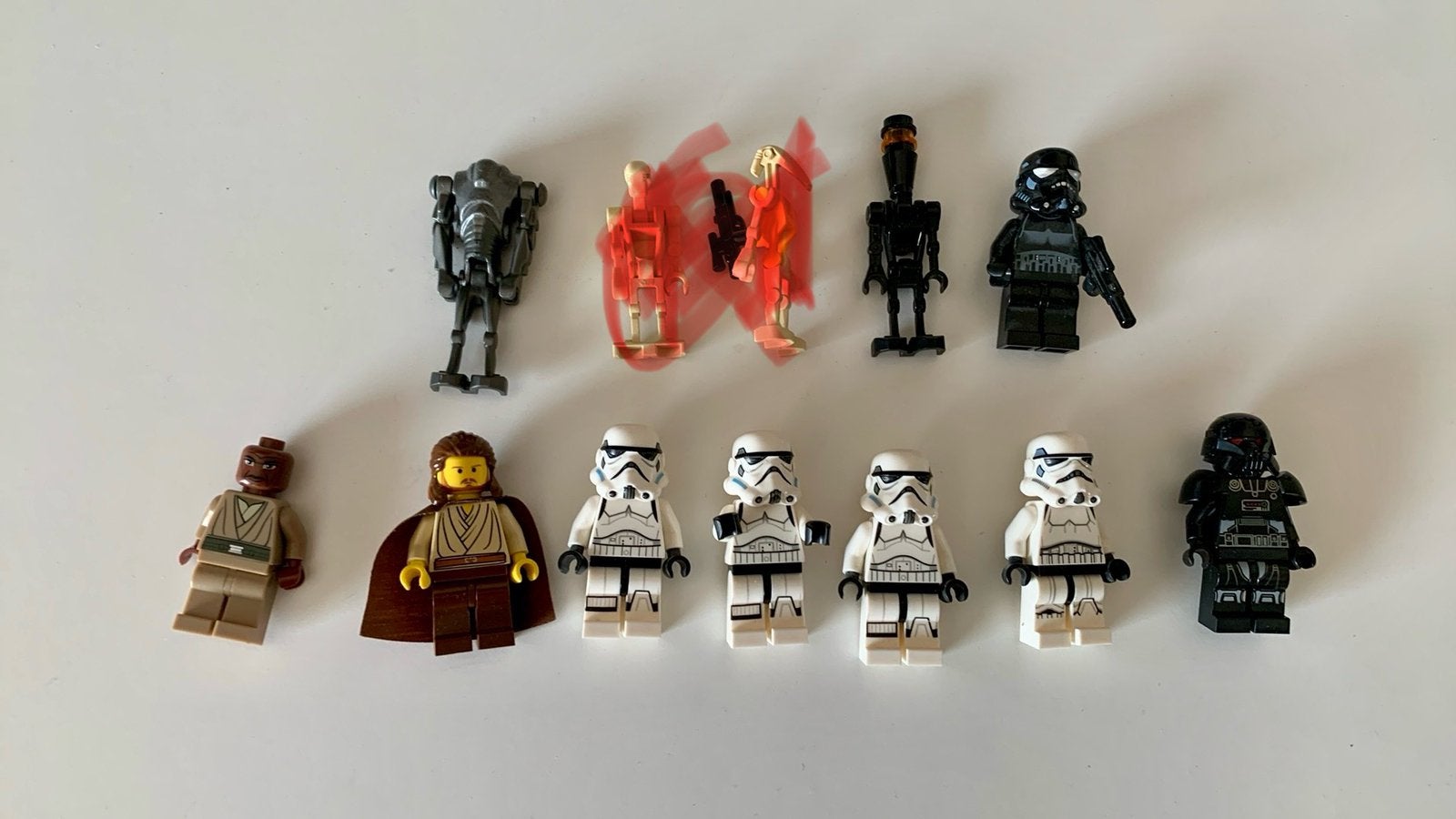 Lego lot figurines Star Wars, Lego, Comme neuf, Minifigurine, Plusieurs sets