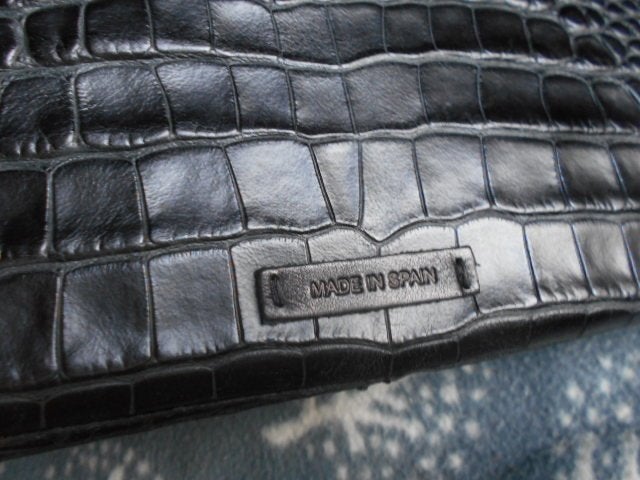 Massimo Dutti et Italie, 2 sacs à main en cuir, Enlèvement ou Envoi, Comme neuf, Noir, Sac à main