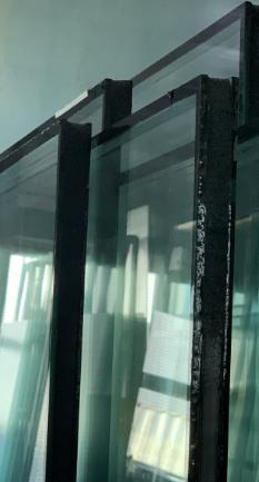 Verre, thermoplus superlite hr+ (Glaverbel), Enlèvement, Comme neuf, Fenêtre de façade ou Vitre, Double vitrage