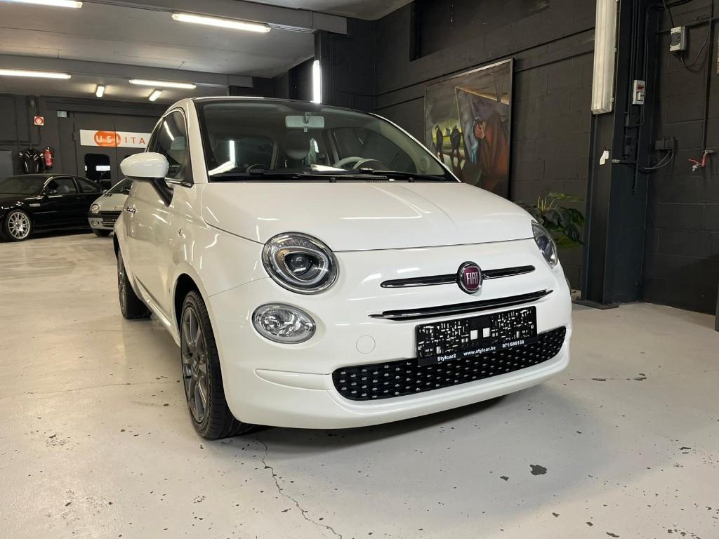 FIAT 500 **DOLCE VITA** 12 MOIS DE GARANTIE, Auto's, Fiat, Bluetooth, 4 zetels, Stof, Wit
