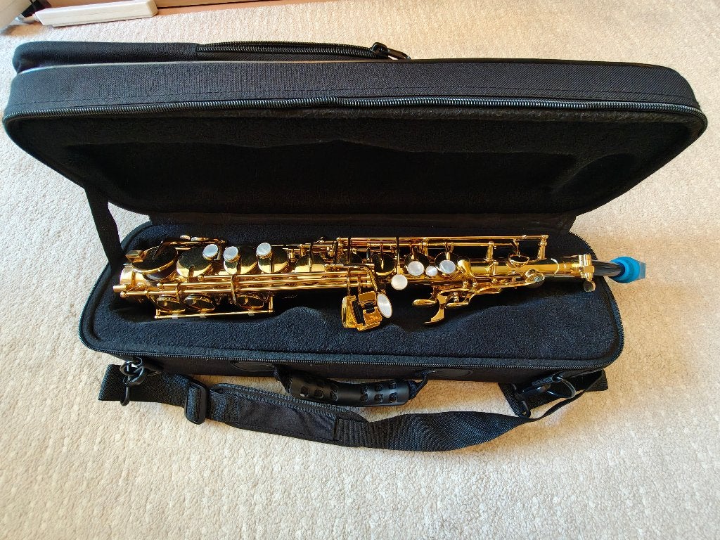 EMEO DIGITAL SAX, Ophalen of Verzenden, Zo goed als nieuw, Overige typen, Met koffer