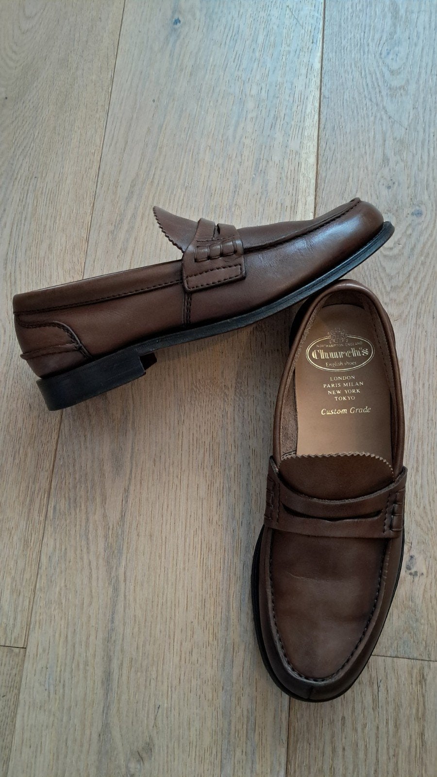 Church's Pembrey Loafer, Enlèvement ou Envoi, Brun, Flâneurs, Porté