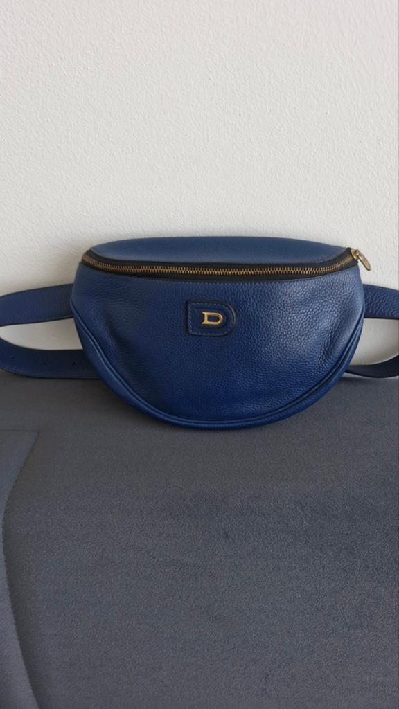 Pochette delvaux banane comme neuf, Ophalen of Verzenden
