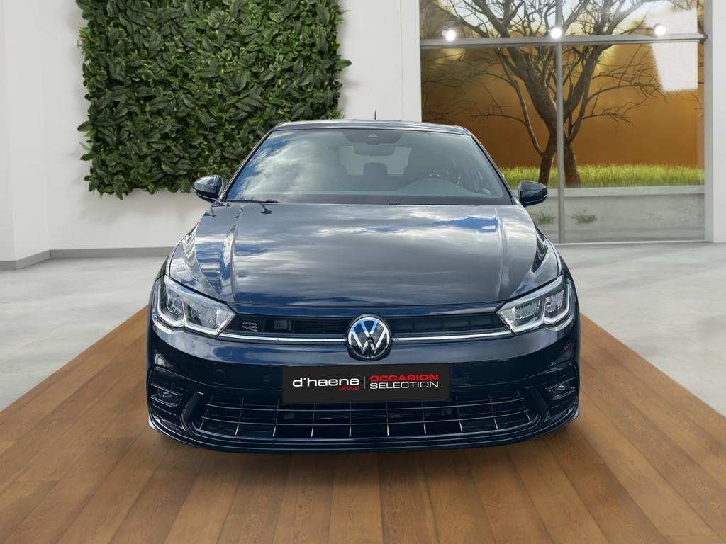 Volkswagen Polo Polo 1.0 TSI R-Line Business OPF, Auto's, Zwart, Handgeschakeld, 119 g/km, https://public.car-pass.be/vhr/a9e50121-3720-4e2f-bd2f-a9d234015b3e