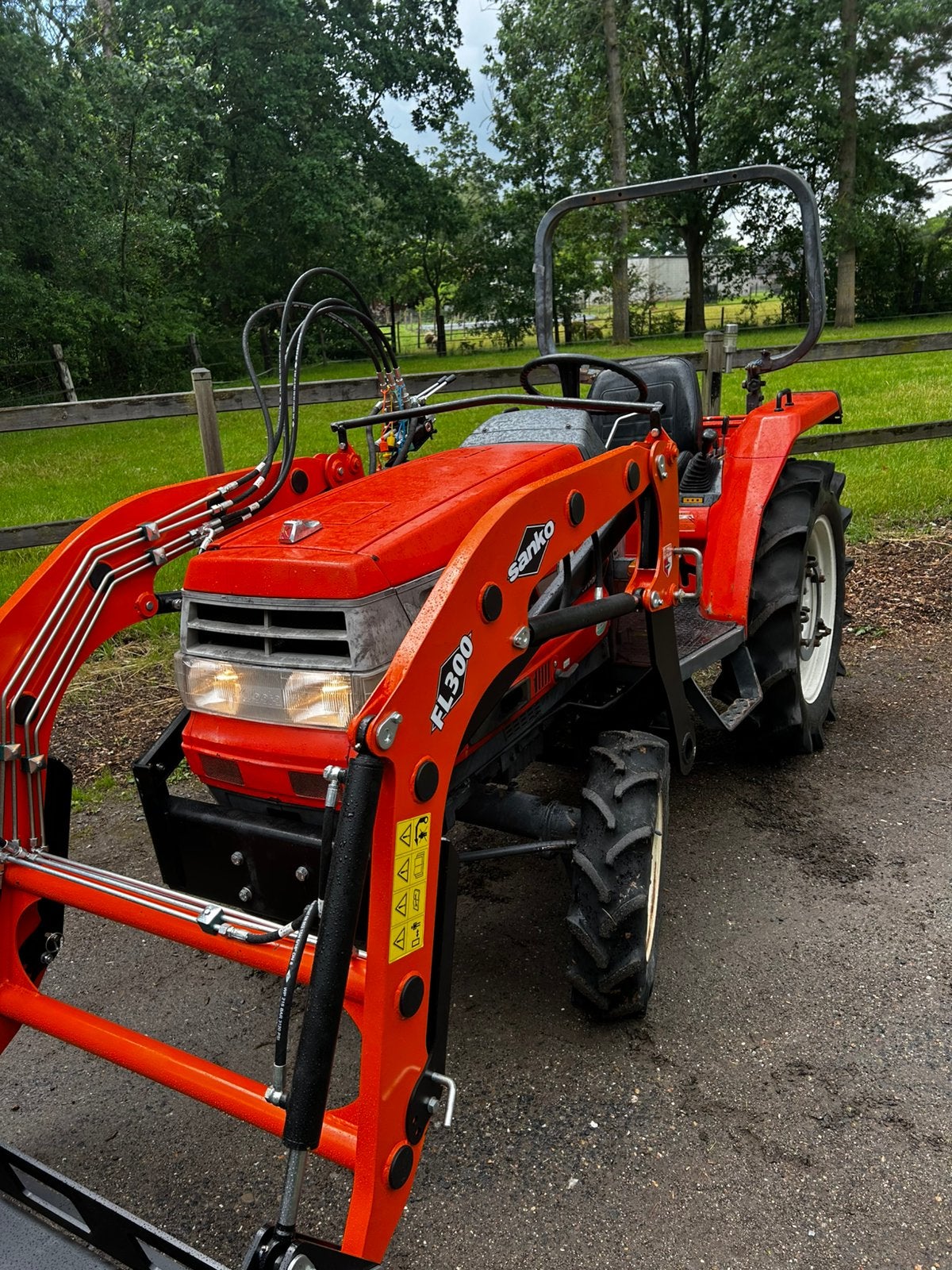 Kubota GL23 met voorlader. Enkel sms aub, Zakelijke goederen, Ophalen