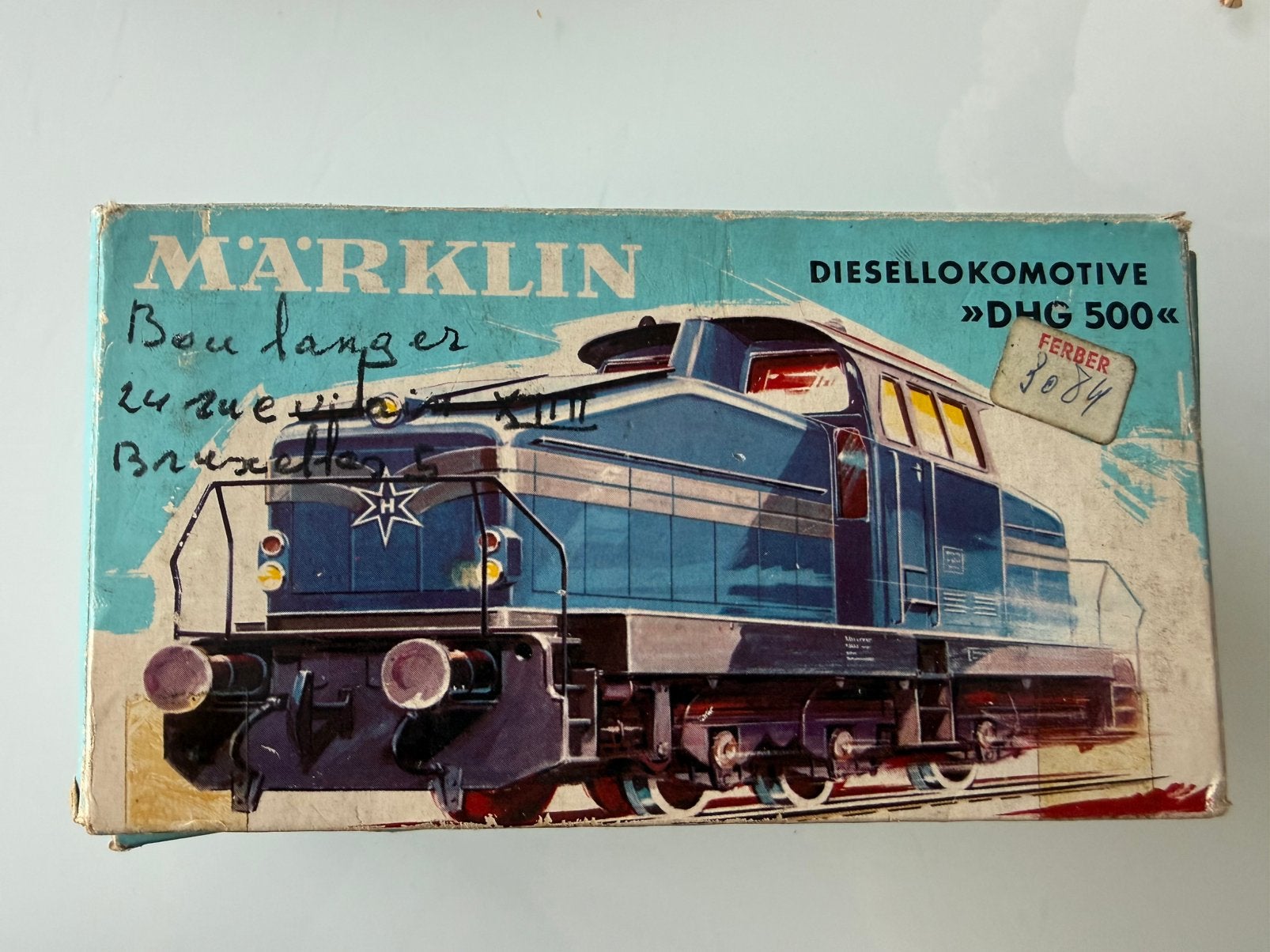 Locomotive diesel Märklin 3078 DHG500, Enlèvement ou Envoi, Utilisé, Locomotive, Märklin