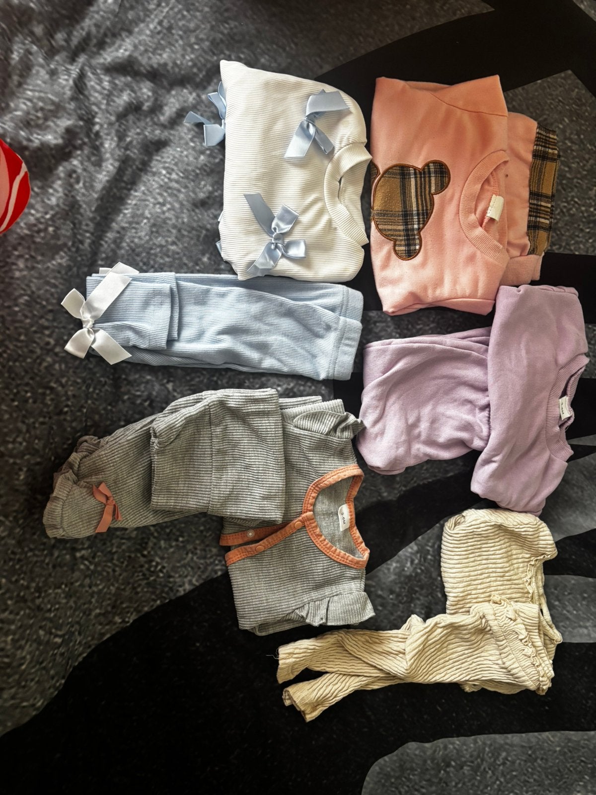 Joli de vêtements pour filles 62 avec 3  sacs de couchage, Enlèvement ou Envoi, Comme neuf, Fille, Ensemble