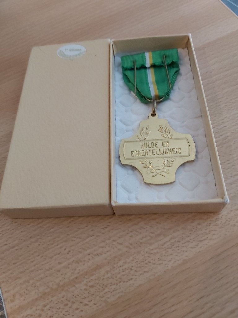 Medaille ACV, Ophalen, Goud