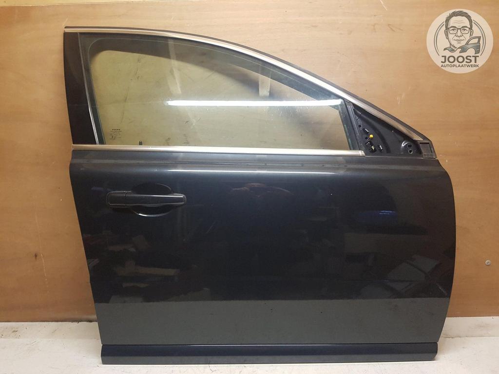 Deur rechtsvoor Volvo V70 III '07-'15 Donkergrijsmetallic, Gebruikt, -, Deur, -