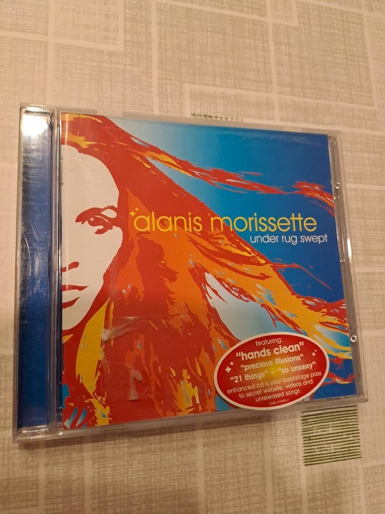 Alanis Morissette ; under rug swept cd, Ophalen of Verzenden