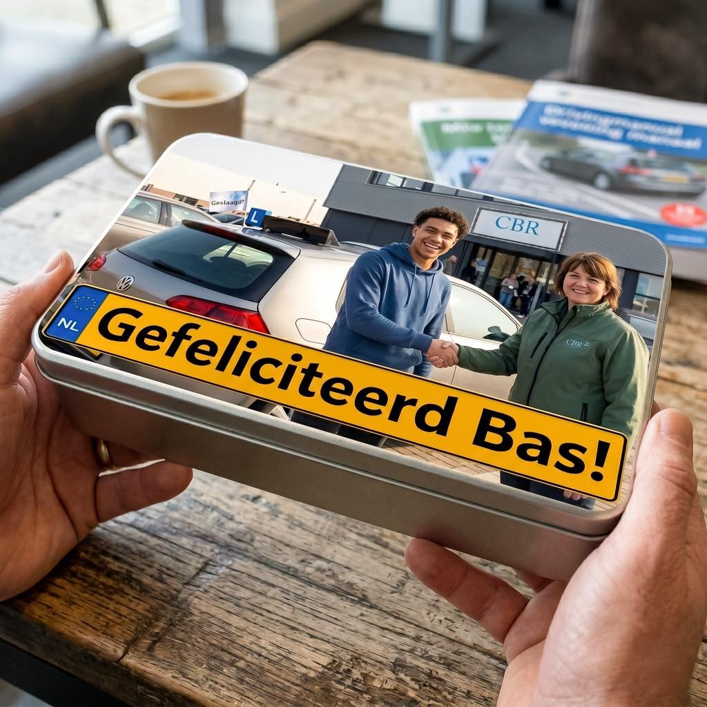 Geslaagd Examen? Gepersonaliseerde Diploma Cadeautjes, Ophalen of Verzenden, Nieuw, Feestartikel