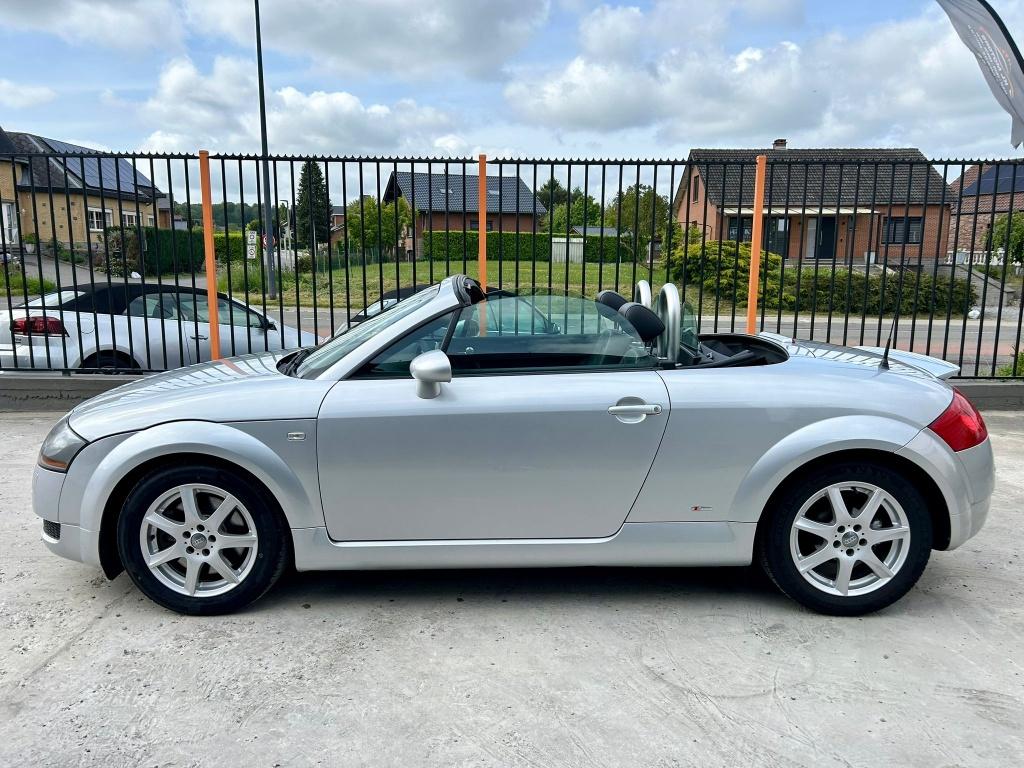 audi tt s line cabriolet 1800 turbo 20v 170.000km, Autos, Cuir, Argent ou Gris, 120 kW, 4 cylindres