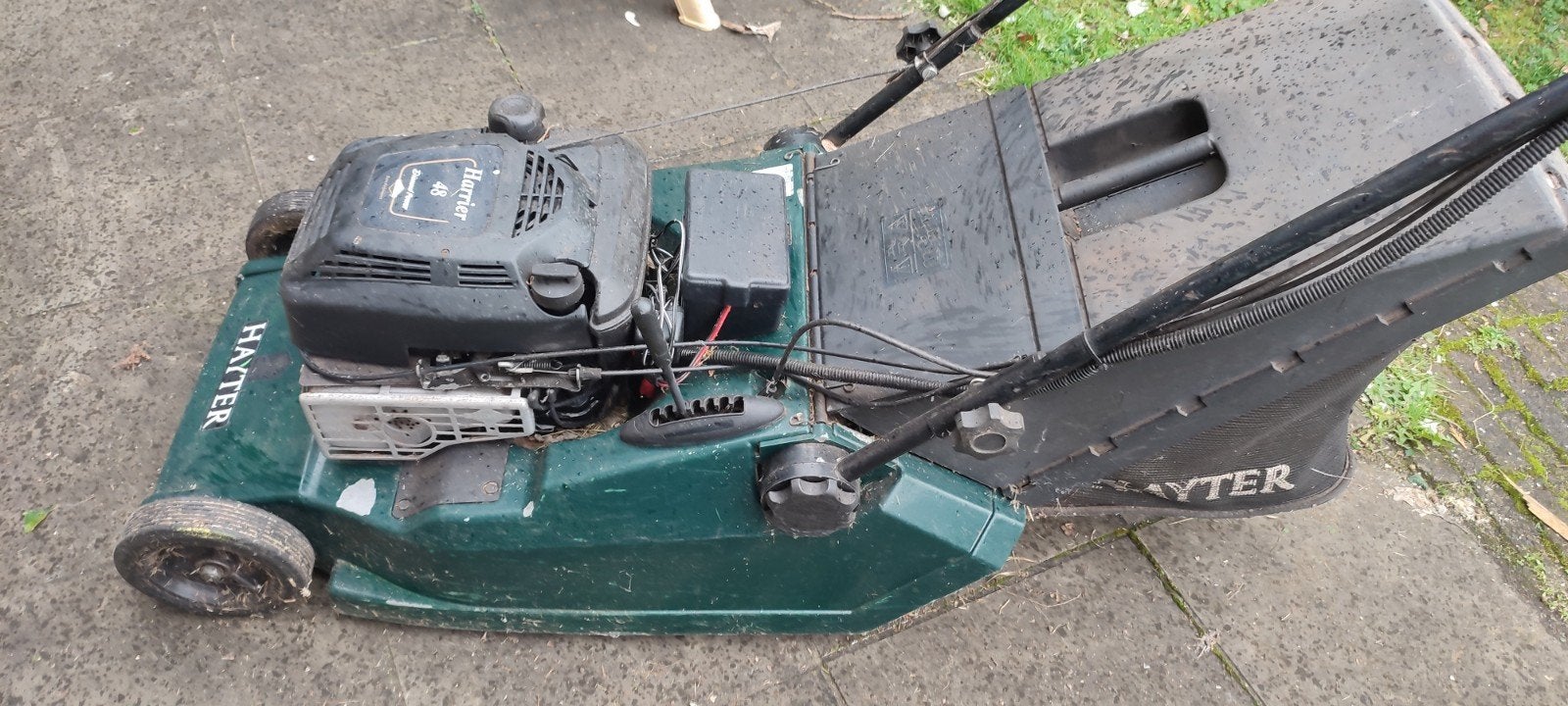 Hayter Harrier 48, Ophalen