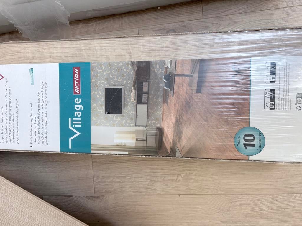 Kliklaminaat nieuw te koop, Enlèvement ou Envoi, Comme neuf