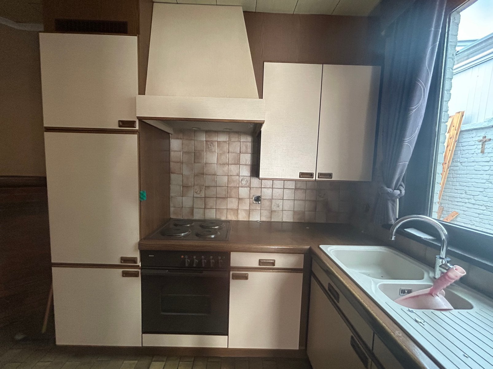 Keuken, Huis en Inrichting, Ophalen, Gebruikt, Hoekkeuken, Kunststof