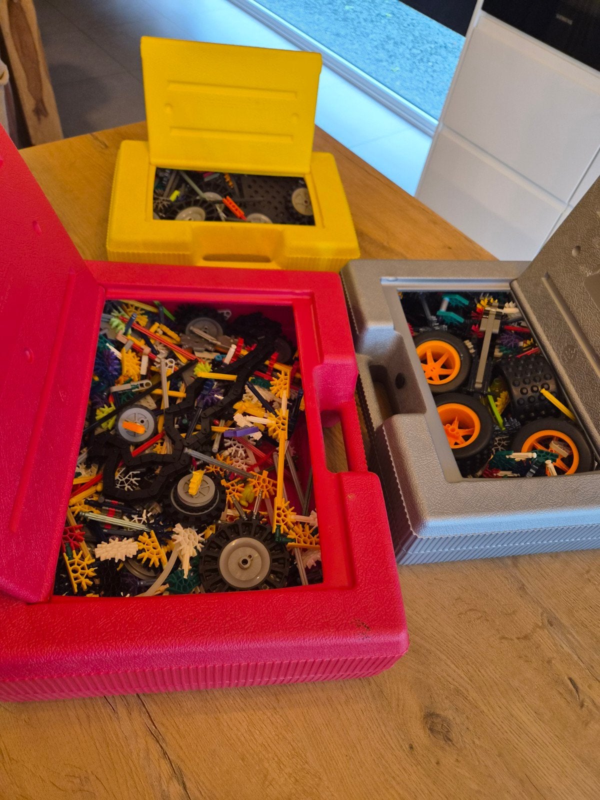 3 dozen knex jaren 90, Ophalen